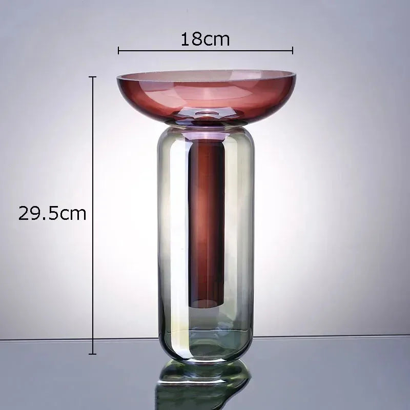 Halo Basin Glass Vase