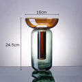 Halo Basin Glass Vase