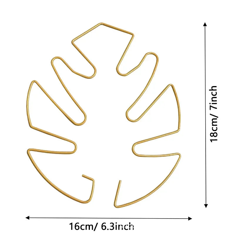 Golden Lift Plant Hook